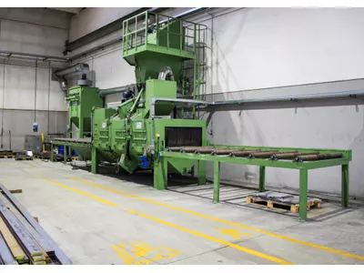 GRANIGLIATRICE TURBOMECCANICA GAMMA 1000 A TUNNEL